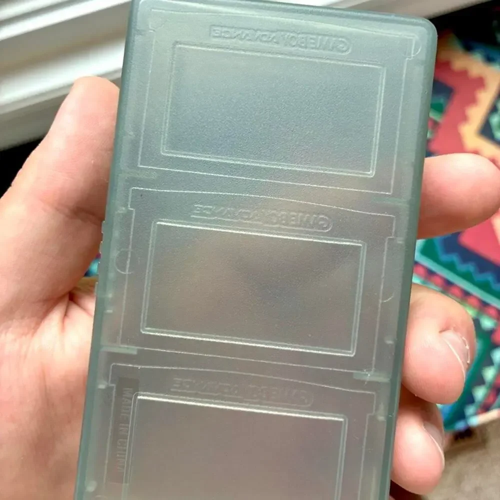 Official Nintendo GameBoy Advance GBA SP Game Holder OEM Case